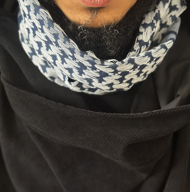 Nouveautés d’hiver pour homme : velours & keffieh