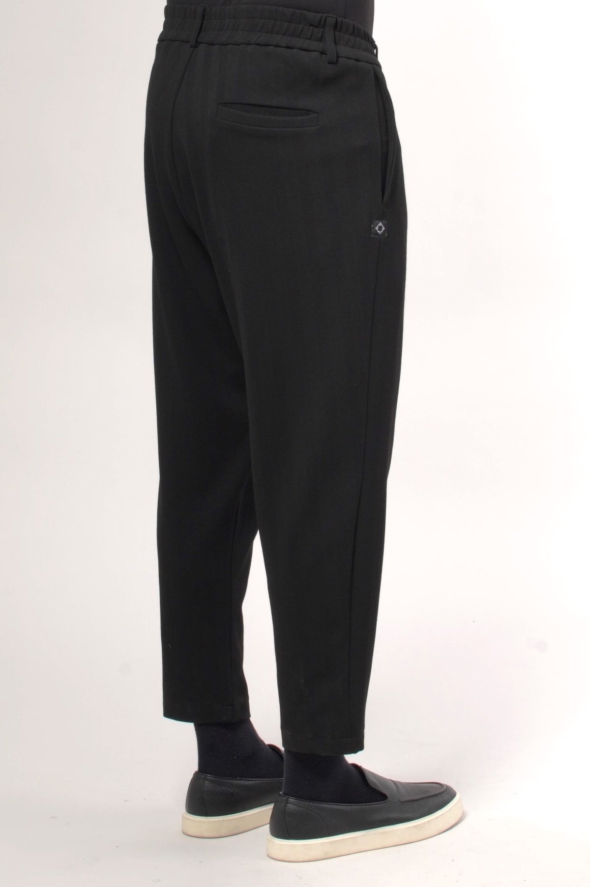 Pantalon Dunes hiver noir vu de dos