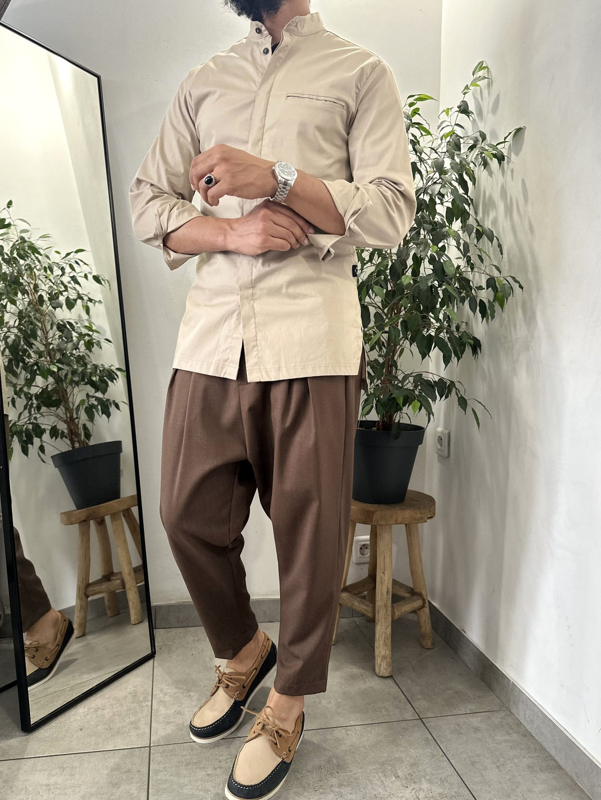 À L'AISE DANS SON PANTALON